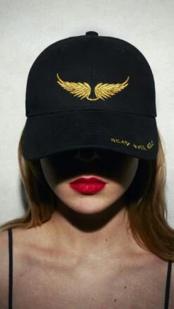 Zadig & Voltaire Head Over Heels Baseball Cap Black -Zadig & Voltaire Shop 15 2