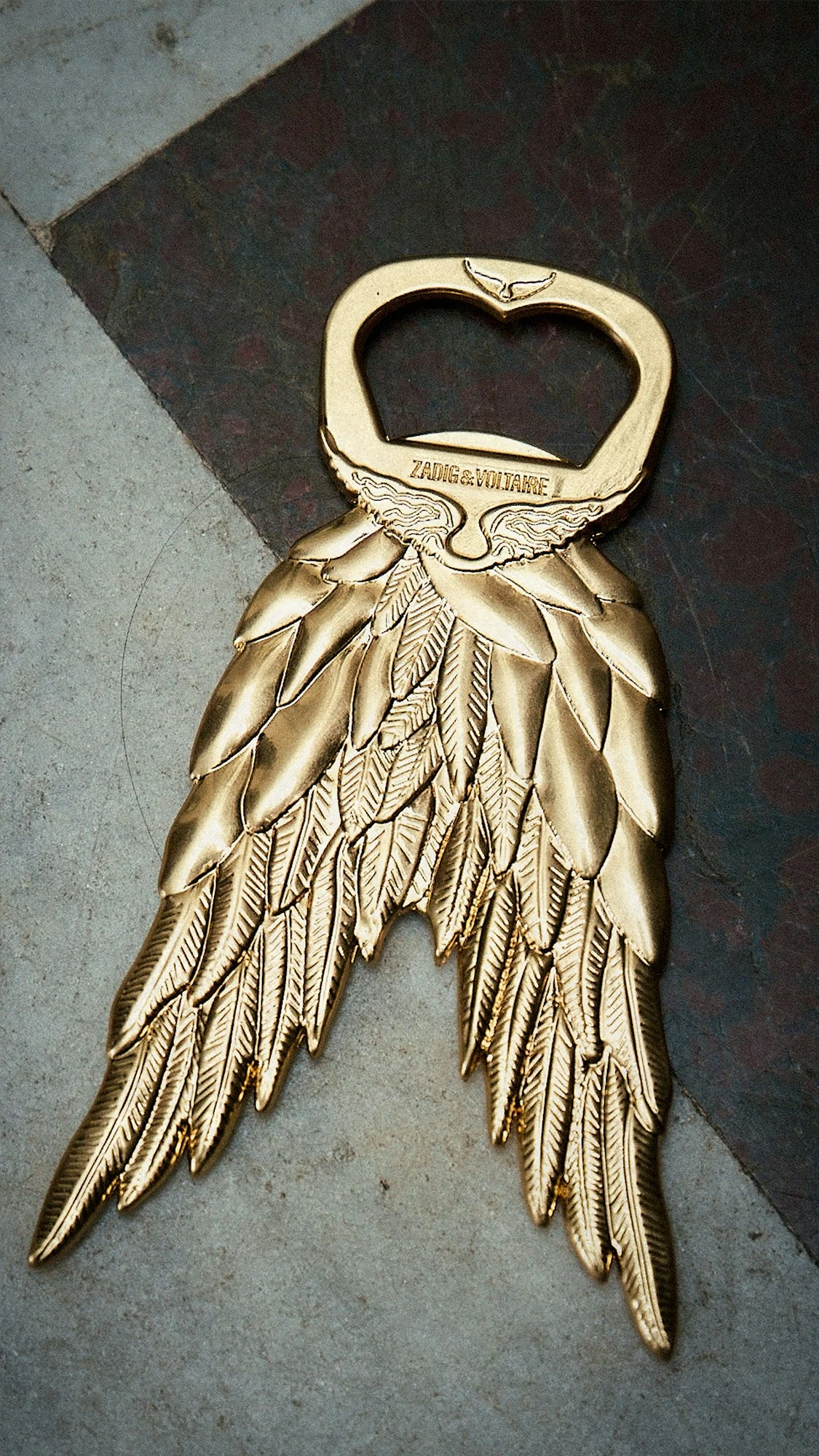 Zadig & Voltaire Mind Opener Bottle Opener Old Gold 1 Zadig & Voltaire Mind Opener Bottle Opener Old Gold