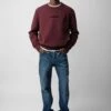 Zadig & Voltaire Simba Sweatshirt Cherry Red