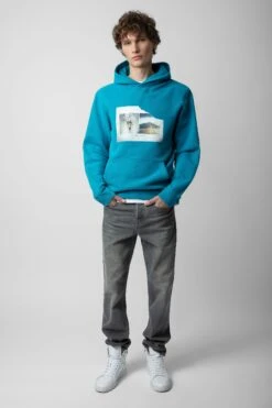 Zadig & Voltaire Sanchi Photoprint Sweatshirt Duck