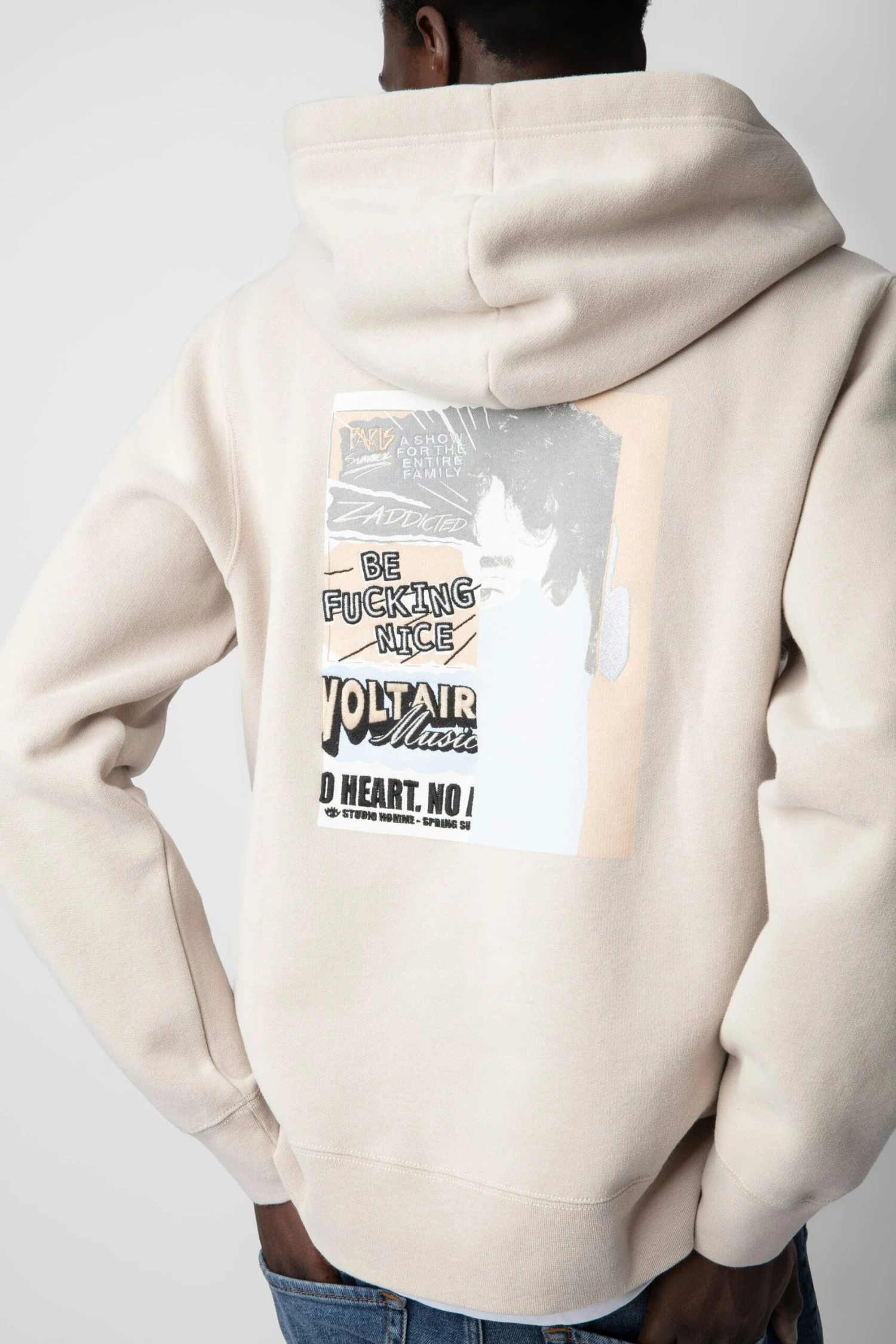 Zadig & Voltaire Soda Sweatshirt Naturel 5 Zadig & Voltaire Soda Sweatshirt Naturel - Image 5