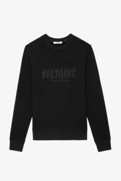 Zadig & Voltaire Simba Sweatshirt Black -Zadig & Voltaire Shop JMSS00245 NOIR 1