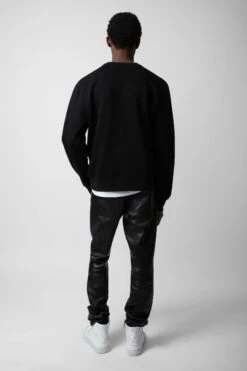Zadig & Voltaire Simba Sweatshirt Black -Zadig & Voltaire Shop JMSS00245 NOIR 5 1