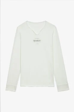 Zadig & Voltaire Monastir Henley T-shirt Judo -Zadig & Voltaire Shop JMTN00241 JUDO