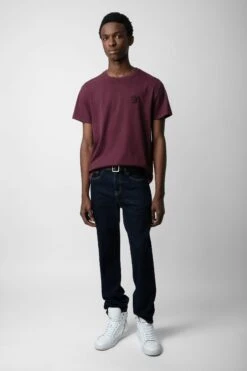 Zadig & Voltaire Tommy Skull XO T-shirt Cherry Red