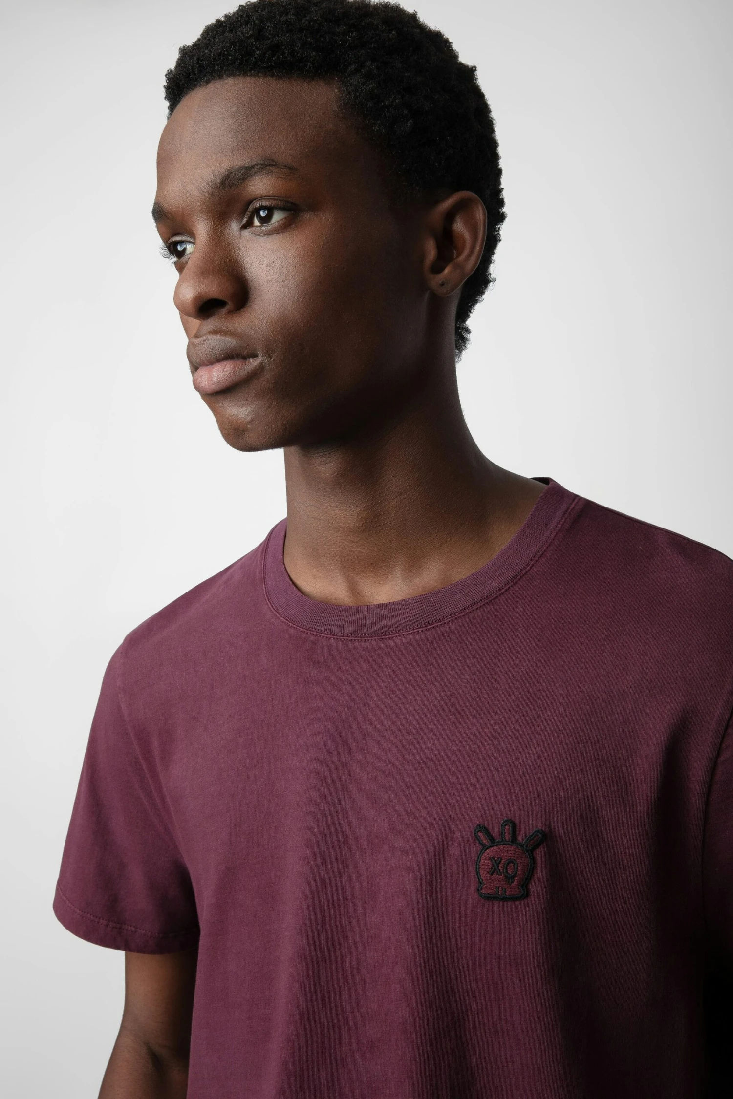 Zadig & Voltaire Tommy Skull XO T-shirt Cherry Red 3 Zadig & Voltaire Tommy Skull XO T-shirt Cherry Red - Image 3