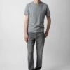 Zadig & Voltaire Stockholm Slub T-shirt Iron