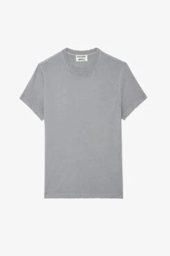 Zadig & Voltaire Jimmy T-Shirt Iron -Zadig & Voltaire Shop JMTS00628 IRON