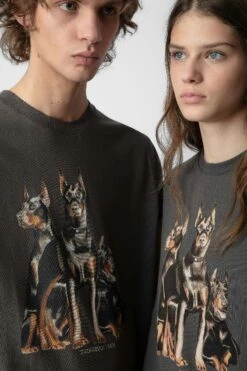 Zadig & Voltaire Jimmy T-shirt Elephant -Zadig & Voltaire Shop JMTS00631 ELEPHANT 13