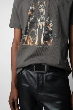 Zadig & Voltaire Jimmy T-shirt Elephant -Zadig & Voltaire Shop JMTS00631 ELEPHANT 4