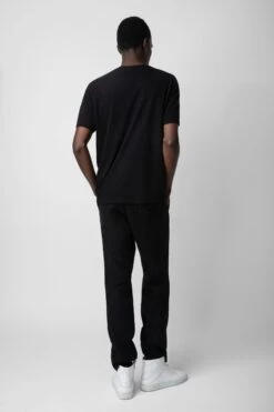Zadig & Voltaire Jetty T-shirt Black -Zadig & Voltaire Shop JMTS00634 NOIR 5