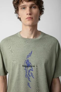 Zadig & Voltaire Thilo T-shirt Trellis 7 Zadig & Voltaire Thilo T-shirt Trellis -Zadig & Voltaire Shop JMTS00643 TRELLIS 4