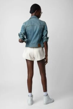 Zadig & Voltaire Smiley Shorts Petale -Zadig & Voltaire Shop JWBS00008 PETALE 5