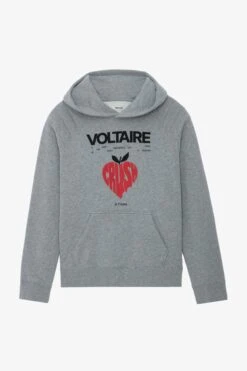 Zadig & Voltaire Avata Concert Crush Hoodie Gris Moyen 9 Zadig & Voltaire Avata Concert Crush Hoodie Gris Moyen -Zadig & Voltaire Shop JWSS00566 GRIS MOYEN