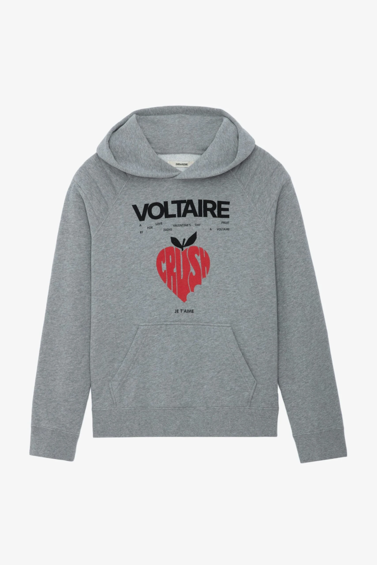 Zadig & Voltaire Avata Concert Crush Hoodie Gris Moyen 5 Zadig & Voltaire Avata Concert Crush Hoodie Gris Moyen - Image 5