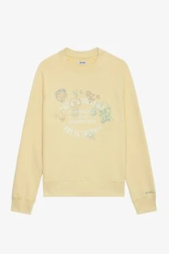 Zadig & Voltaire Upper Insignia Sweatshirt Shea -Zadig & Voltaire Shop JWSS00568 SHEA