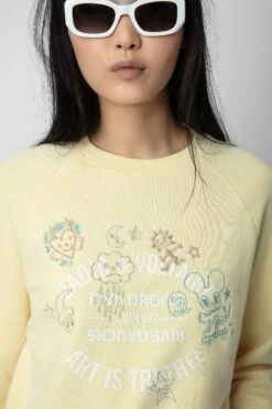 Zadig & Voltaire Upper Insignia Sweatshirt Shea -Zadig & Voltaire Shop JWSS00568 SHEA 4