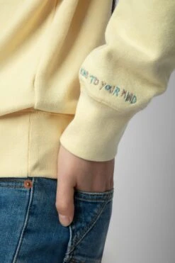 Zadig & Voltaire Upper Insignia Sweatshirt Shea -Zadig & Voltaire Shop JWSS00568 SHEA 5