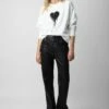 Zadig & Voltaire Oscar Heart Sweatshirt Judo