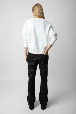 Zadig & Voltaire Oscar Heart Sweatshirt Judo -Zadig & Voltaire Shop JWSS00576 JUDO 5