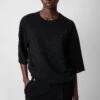 Zadig & Voltaire Edmond Diamanté Sweatshirt Black