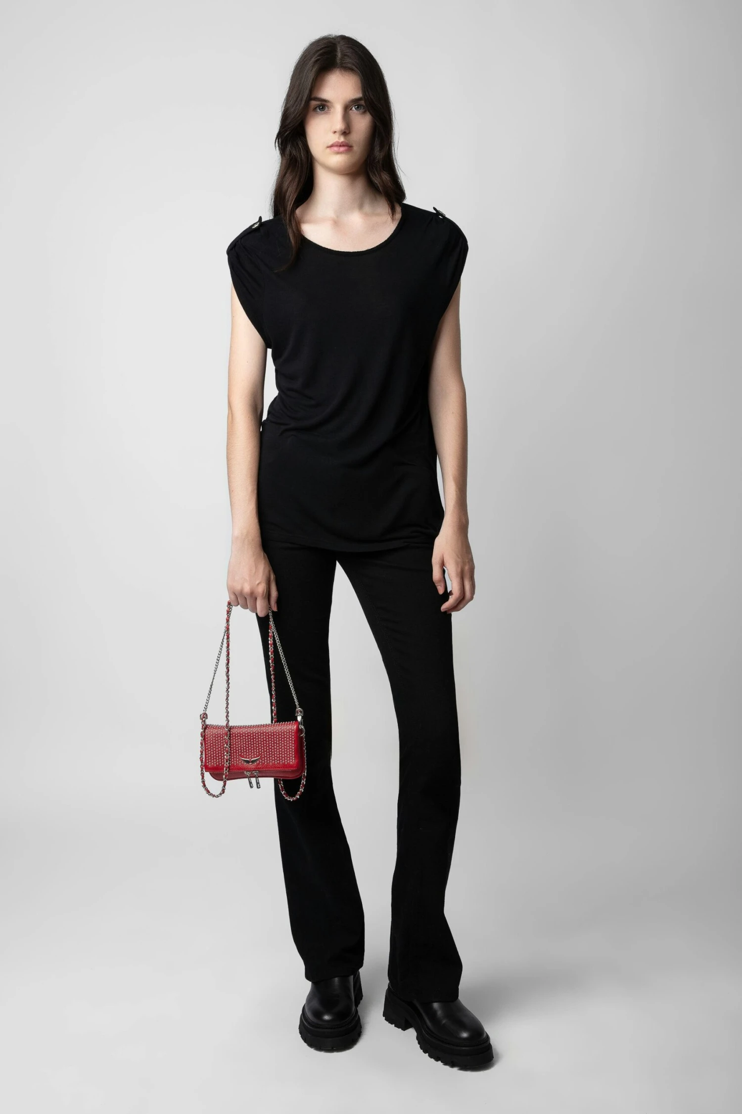 Zadig & Voltaire Donate Jewellery T-shirt Black 2 Zadig & Voltaire Donate Jewellery T-shirt Black - Image 2