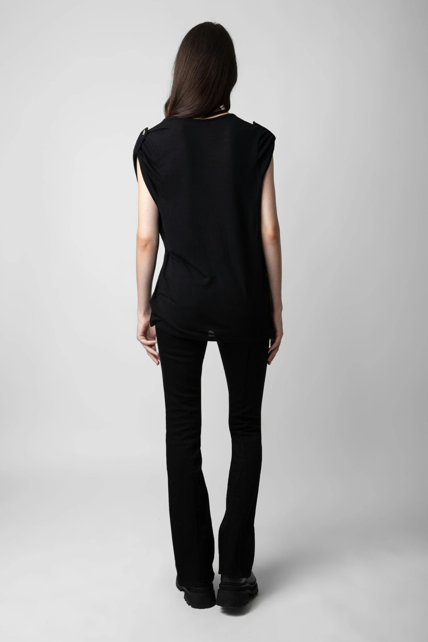 Zadig & Voltaire Donate Jewellery T-shirt Black 4 Zadig & Voltaire Donate Jewellery T-shirt Black - Image 4