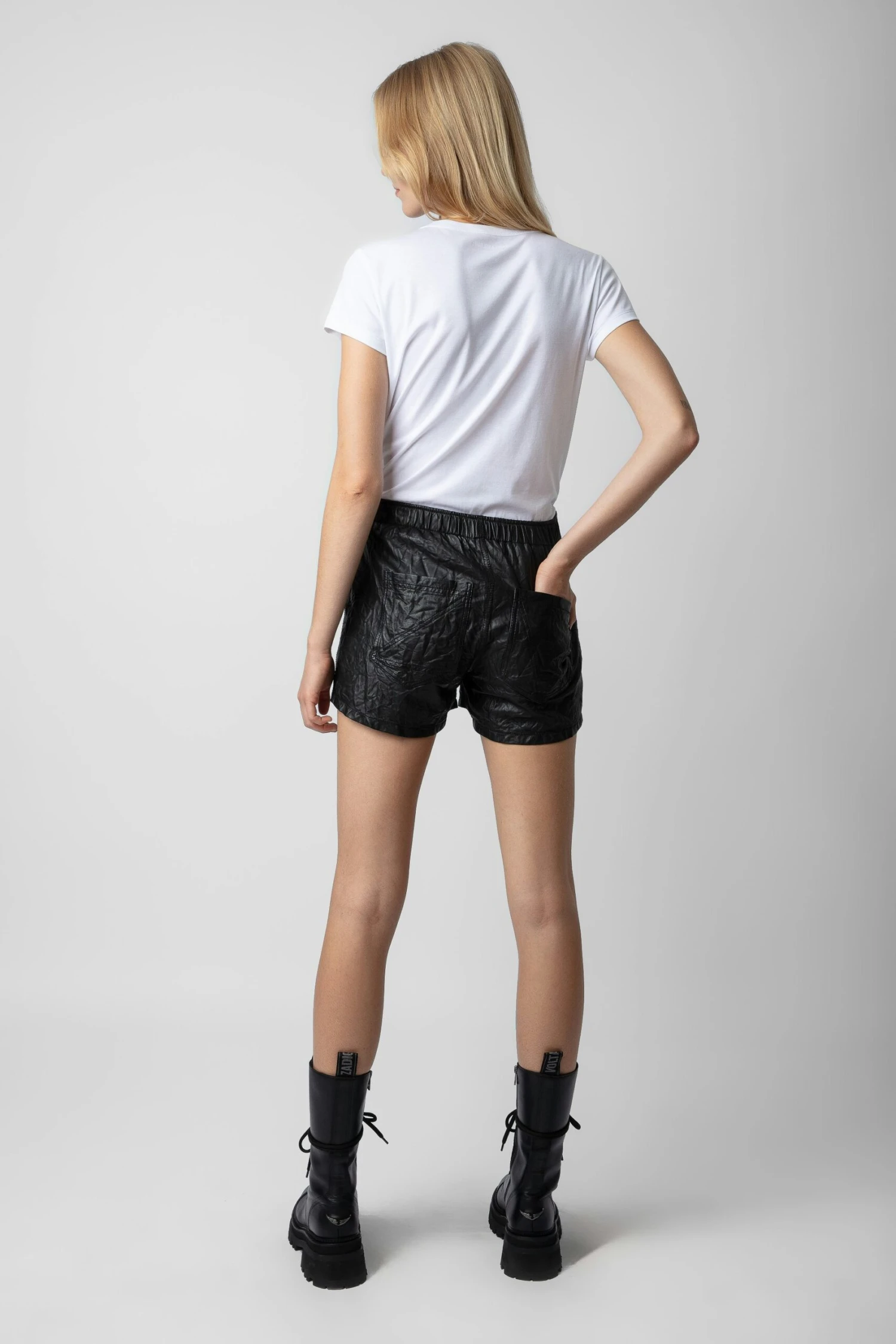 Zadig & Voltaire Woop Je T’aime T-shirt White 4 Zadig & Voltaire Woop Je T’aime T-shirt White - Image 4