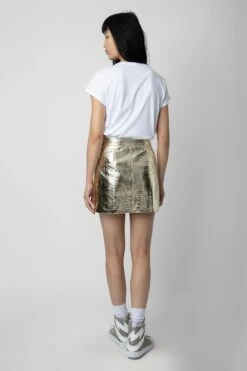 Zadig & Voltaire Woop Insignia T-shirt White -Zadig & Voltaire Shop JWTS01625 BLANC 5