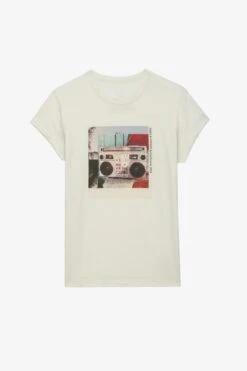 Zadig & Voltaire Anya Photoprint T-shirt Judo -Zadig & Voltaire Shop JWTS01626 JUDO