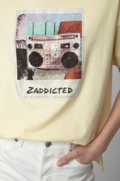 Zadig & Voltaire Tommer Diamanté Photoprint T-shirt Shea 9 Zadig & Voltaire Tommer Diamanté Photoprint T-shirt Shea -Zadig & Voltaire Shop JWTS01627 SHEA 4