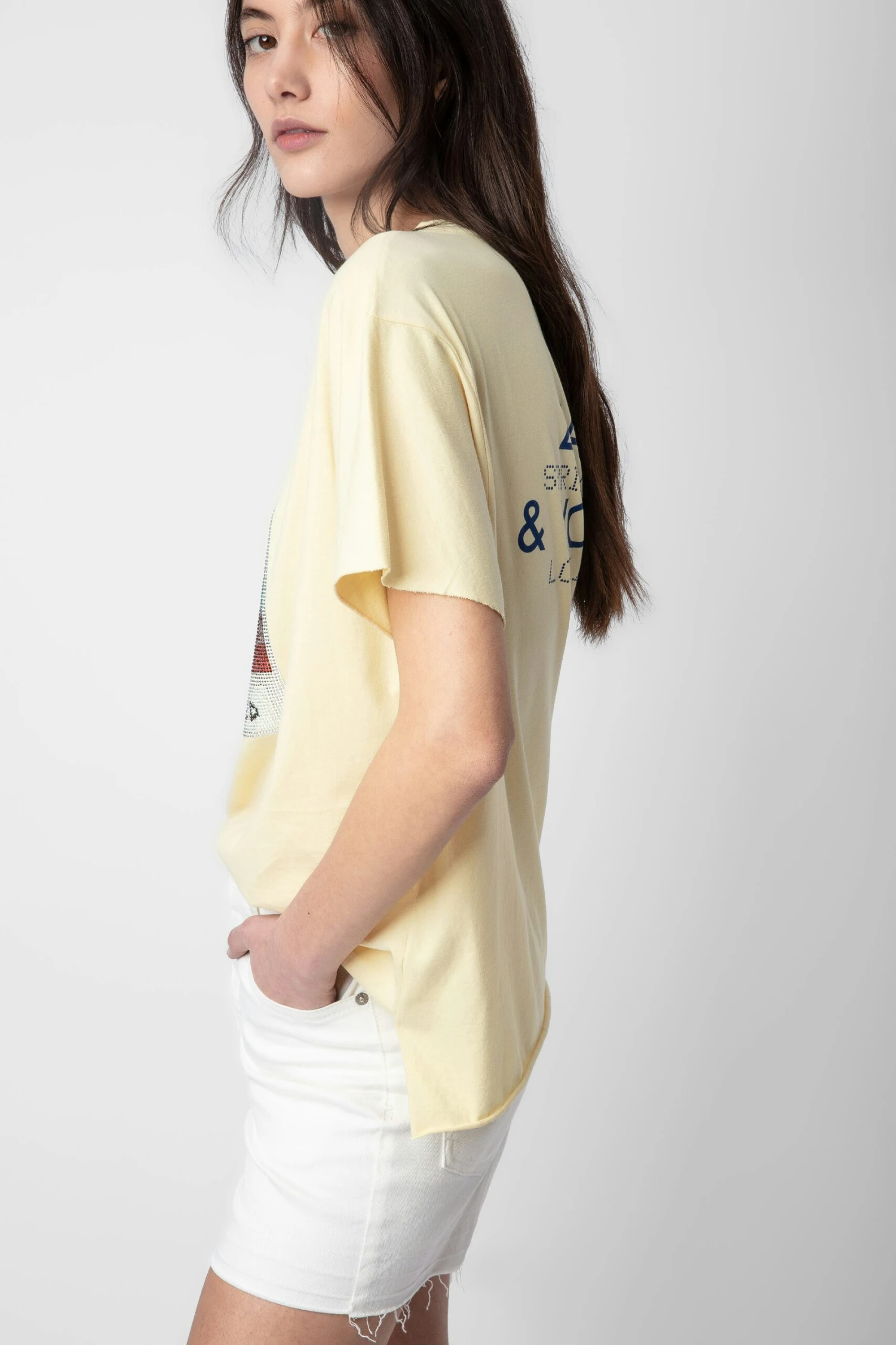 Zadig & Voltaire Tommer Diamanté Photoprint T-shirt Shea 6 Zadig & Voltaire Tommer Diamanté Photoprint T-shirt Shea - Image 6