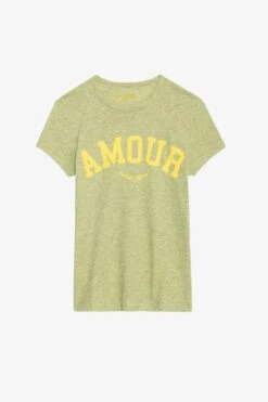 Zadig & Voltaire Walk Amour T-shirt Cedra 9 Zadig & Voltaire Walk Amour T-shirt Cedra -Zadig & Voltaire Shop JWTS01631 CEDRA