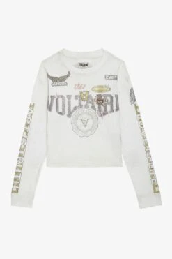 Zadig & Voltaire Iona Voltaire Diamanté T-shirt Judo 15 Zadig & Voltaire Iona Voltaire Diamanté T-shirt Judo -Zadig & Voltaire Shop JWTS01648 JUDO