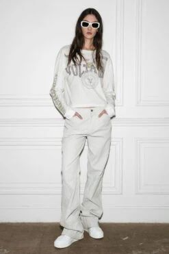 Zadig & Voltaire Iona Voltaire Diamanté T-shirt Judo 14 Zadig & Voltaire Iona Voltaire Diamanté T-shirt Judo -Zadig & Voltaire Shop JWTS01648 JUDO 9