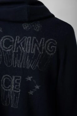 Zadig & Voltaire Clash Cardigan Encre -Zadig & Voltaire Shop KMCA00219 ENCRE 6