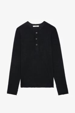 Zadig & Voltaire Veiss Sweater Black 11 Zadig & Voltaire Veiss Sweater Black -Zadig & Voltaire Shop KMSW00636 NOIR