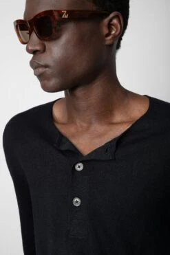 Zadig & Voltaire Veiss Sweater Black 9 Zadig & Voltaire Veiss Sweater Black -Zadig & Voltaire Shop KMSW00636 NOIR 5