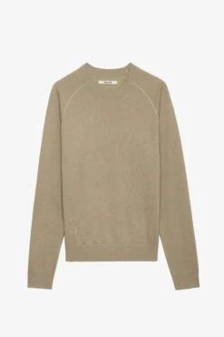 Zadig & Voltaire Thomaso Sweater Light Beige -Zadig & Voltaire Shop KMSW00651 LIGHT BEIGE 1