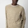 Zadig & Voltaire Thomaso Sweater Light Beige