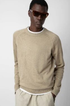 Zadig & Voltaire Thomaso Sweater Light Beige