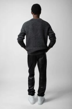 Zadig & Voltaire Jordan Sweater Anthracite -Zadig & Voltaire Shop KMSW00680 ANTHRACITE 5