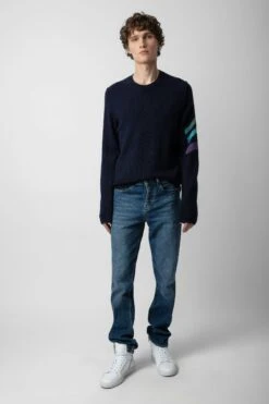 Zadig & Voltaire Kennedy Cashmere Sweater Encre