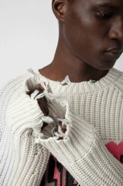 Zadig & Voltaire Tim Sweater Naturel -Zadig & Voltaire Shop KMSW00692 NATUREL 6