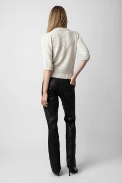 Zadig & Voltaire Betsy Cardigan Ecru -Zadig & Voltaire Shop KWCA00560 ECRU 5