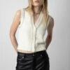 Zadig & Voltaire Karry Cardigan Ecru