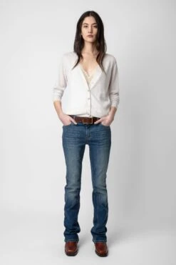 Zadig & Voltaire Jemmy Jewel Cardigan Neige