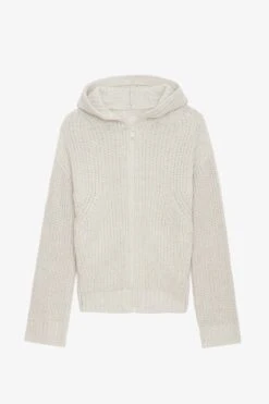 Zadig & Voltaire Anya Rainbow Cardigan Ecru -Zadig & Voltaire Shop KWCA00572 ECRU