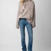 Zadig & Voltaire Alma Cashmere Sweater Primrose