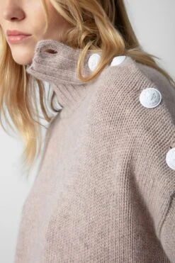 Zadig & Voltaire Alma Cashmere Sweater Primrose -Zadig & Voltaire Shop KWSW00007 PRIMEROSE 5